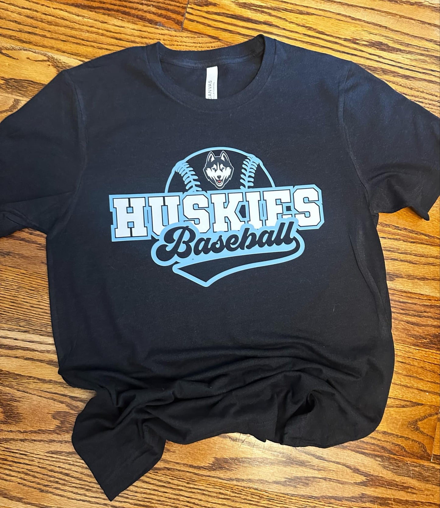 Huskies Baseball Light Blue