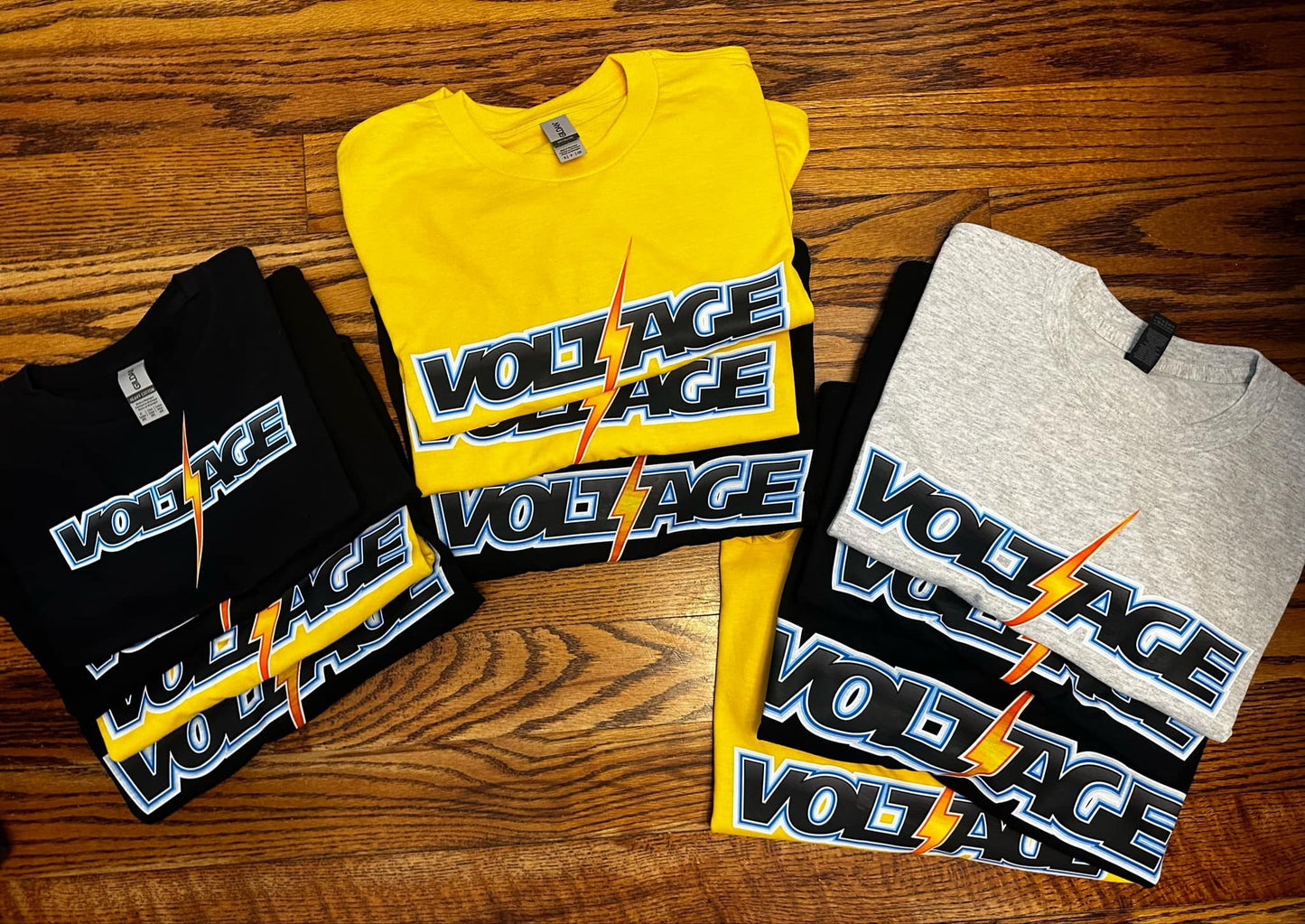 Voltage Black With Lightning Bolt