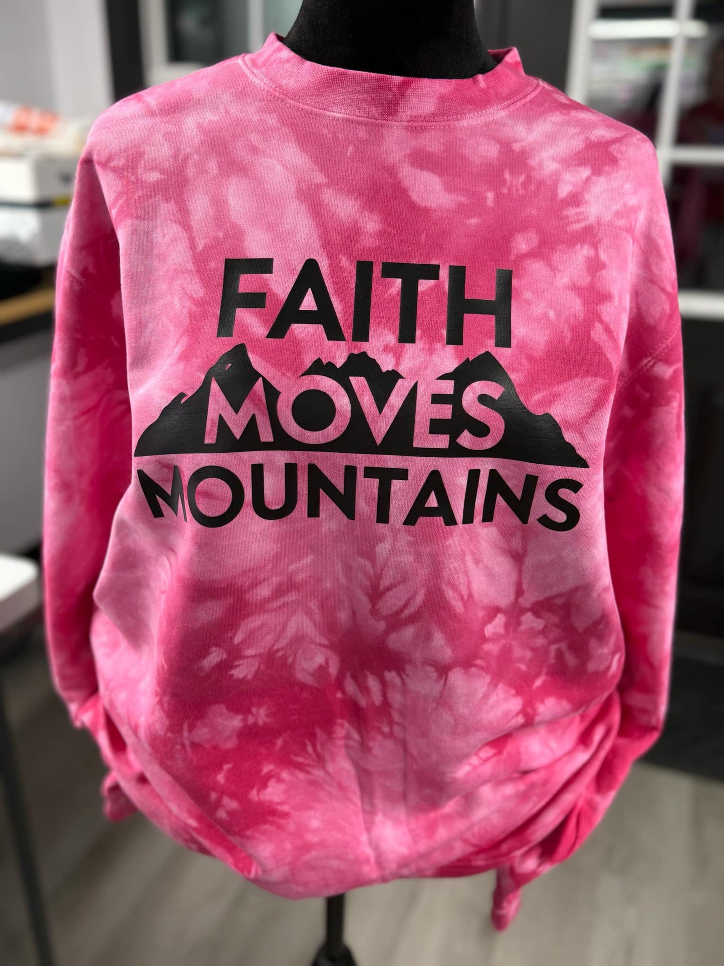 Faith Moves Mountains Sweatshirt