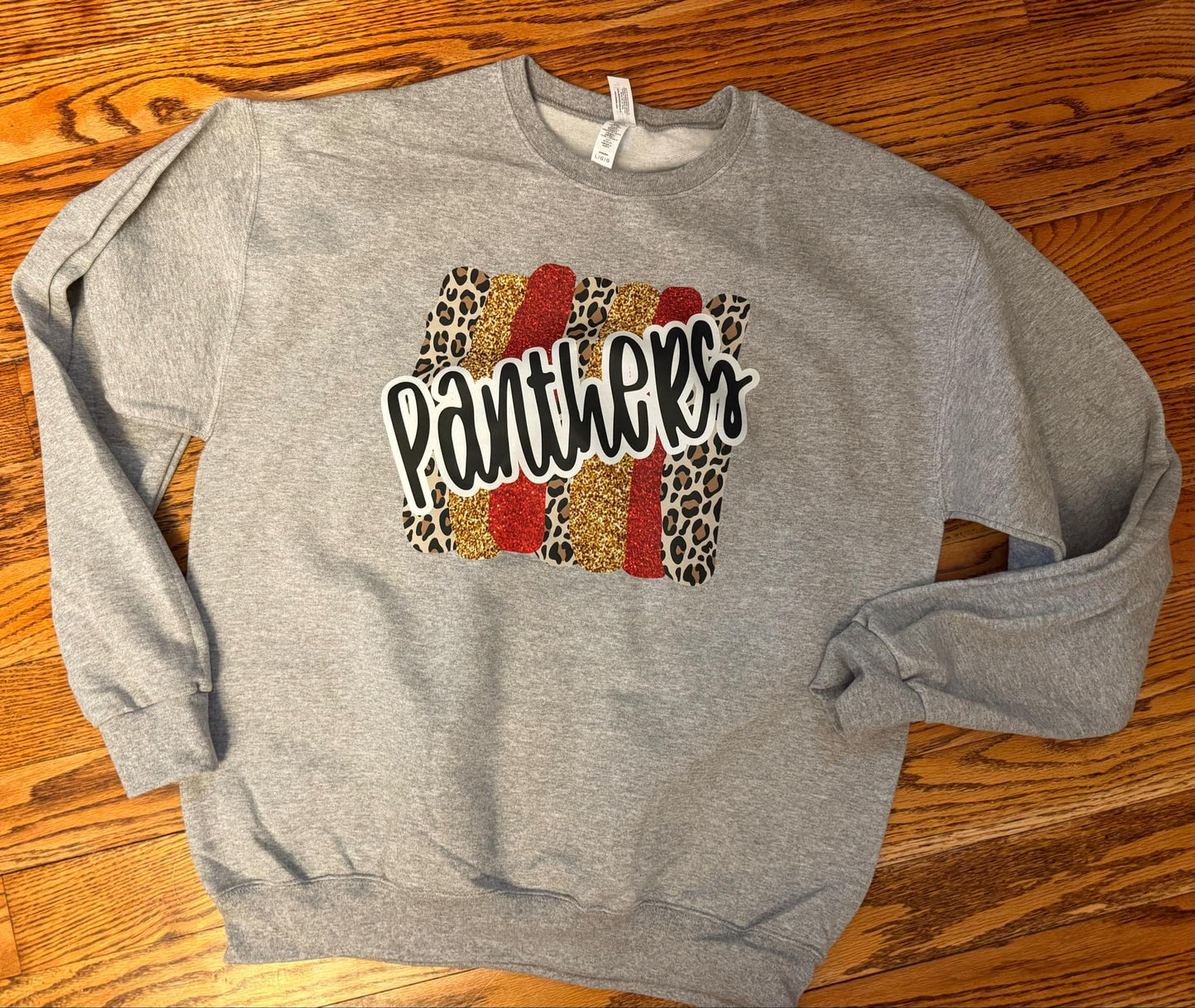 Panthers Red And Gold Sweatshirt