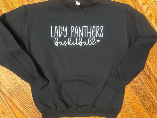 Lady Panthers Basketball Sweatshirt