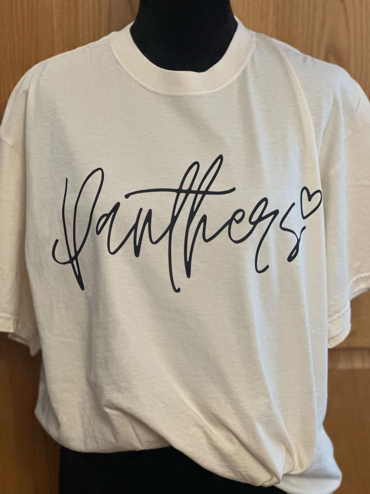 Panthers Script Black Ink