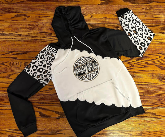 Sublimation All over Panther Leopard Gold Sweatshirt